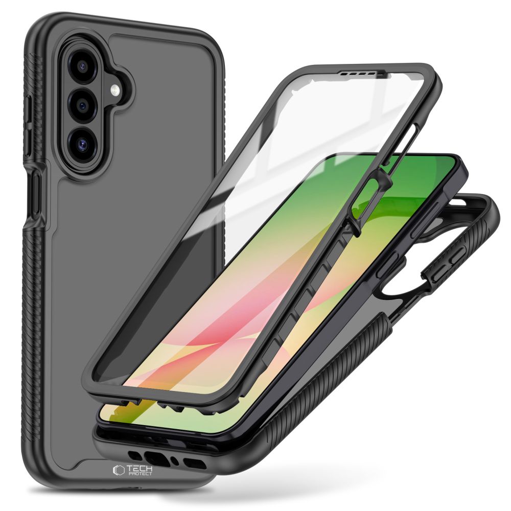 Juodas dėklas Samsung Galaxy A36 / A56 / A27 / A37 5G "Tech-Protect Defense" Juodas dėklas Samsung Galaxy A36 / A56 / A27 / A37 5G "Tech-Protect Defense" - Image 1