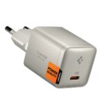 Titano spalvos buitinis pakrovėjas "SPIGEN EE301EU-GAN ESSENTIAL 1-PORT NETWORK CHARGER 30W "