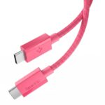 Rožinis kabelis SPIGEN EB6015AC ESSENTIAL TYPE-C CABLE 60W 150CM