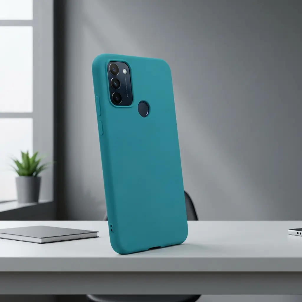Silikoninis telefono dėklas suteikia patikimą apsaugą ir stilingą išvaizdą