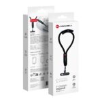 Juodas dirželis telefonui Forcell F-Design R10X40
