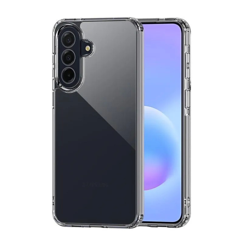 Skaidrus dėklas Samsung A576 A57 5G Dux Ducis Clin Skaidrus dėklas Samsung A576 A57 5G Dux Ducis Clin su matomu telefonų kameros skyriumi