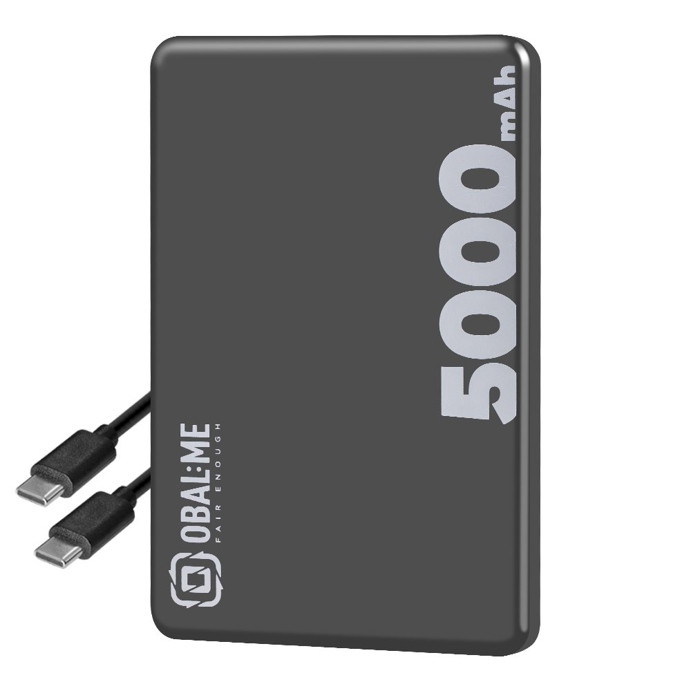 Juoda išorinė baterija "OBAL:ME MagNetix Powerbank 5000mAh" Juoda išorinė baterija "OBAL:ME MagNetix Powerbank 5000mAh" - Image 1