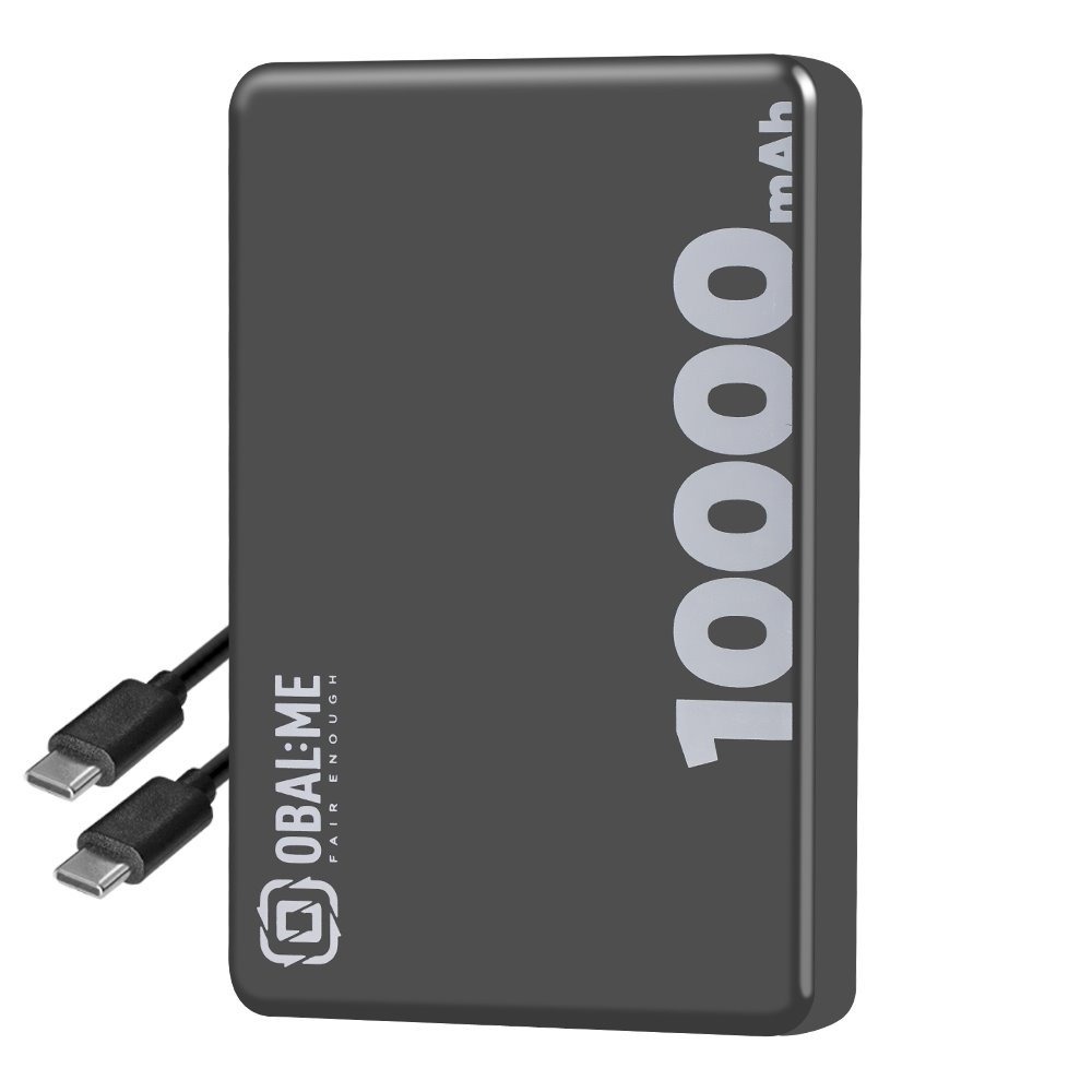 Juoda išorinė baterija "OBAL:ME MagNetix Powerbank 10000mAh" Juoda išorinė baterija "OBAL:ME MagNetix Powerbank 10000mAh" - Image 1
