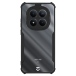 Skaidrus-juodas dėklas Tactical Quantum Stealth telefonui Xiaomi Redmi Note 15 Pro Plus 5G/Poco M8 Pro