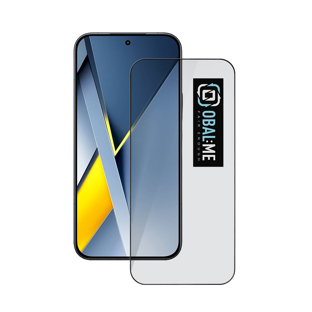 Juodas apsauginis ekrano stikliukas Xiaomi Poco F8 Ultra "OBAL:ME 5D Glass Screen Protector" Juodas apsauginis ekrano stikliukas Xiaomi Poco F8 Ultra "OBAL:ME 5D Glass Screen Protector" - Image 1