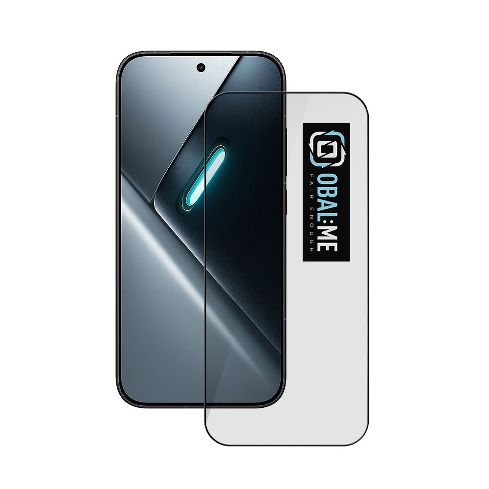 Juodas apsauginis ekrano stikliukas Xiaomi Poco X8 Pro "OBAL:ME 5D Glass Screen Protector" Juodas apsauginis ekrano stikliukas Xiaomi Poco X8 Pro "OBAL:ME 5D Glass Screen Protector" - Image 1