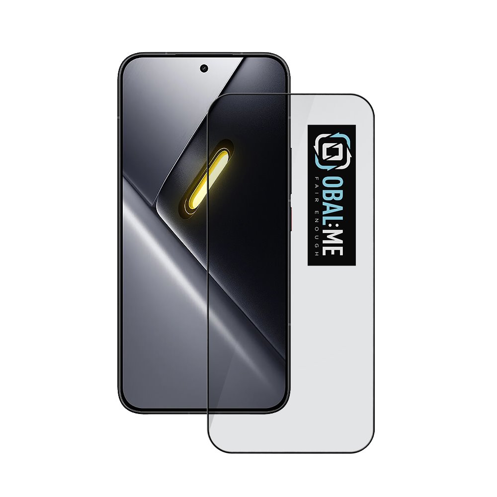 Juodas apsauginis ekrano stikliukas Xiaomi Poco X8 Pro Max "OBAL:ME 5D Glass Screen Protector" Juodas apsauginis ekrano stikliukas Xiaomi Poco X8 Pro Max "OBAL:ME 5D Glass Screen Protector" - Image 1