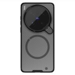 Juodas-skaidrus dėklas Nillkin CamShield Prop Magnetic telefonui Vivo X300 Ultra