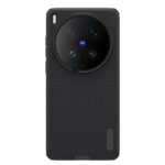 Juodas dėklas Nillkin Super Frosted PRO Magnetic telefonui Vivo X300 Ultra