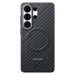 Pilkas originalus dėklas Samsung Galaxy S26 Ultra "EF-KS948SSE Carbon Magnet"