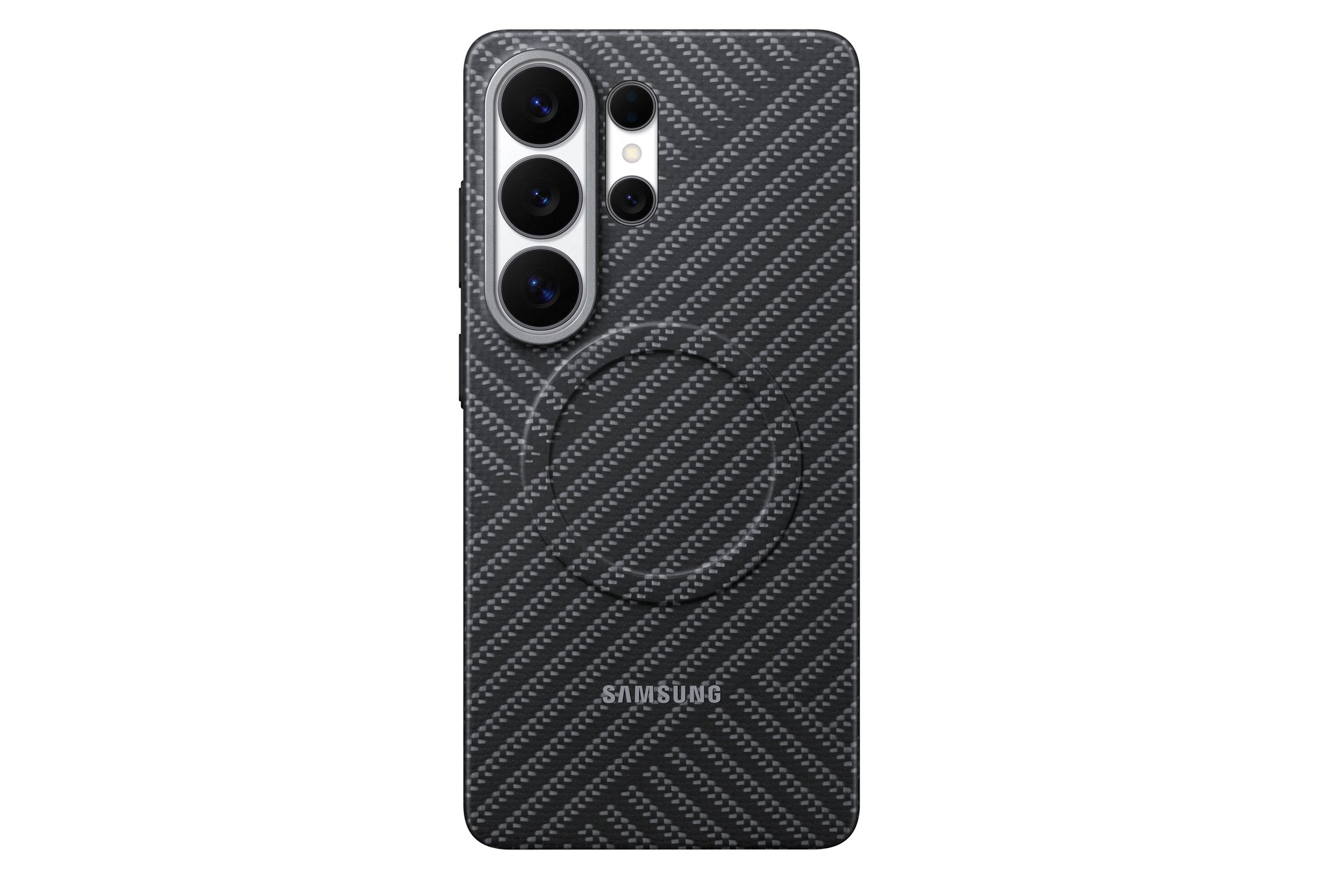 Pilkas originalus dėklas Samsung Galaxy S26 Ultra "EF-KS948SSE Carbon Magnet" Pilkas originalus dėklas Samsung Galaxy S26 Ultra "EF-KS948SSE Carbon Magnet" - Image 1