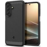 Juodas matinis dėklas Samsung Galaxy A27 5G "Spigen Rugged Armor"