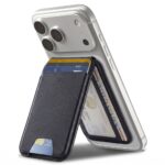 Juoda magnetinė piniginė "ESR CLASSIC RFID MAGNETIC WALLET STAND MAGSAFE"