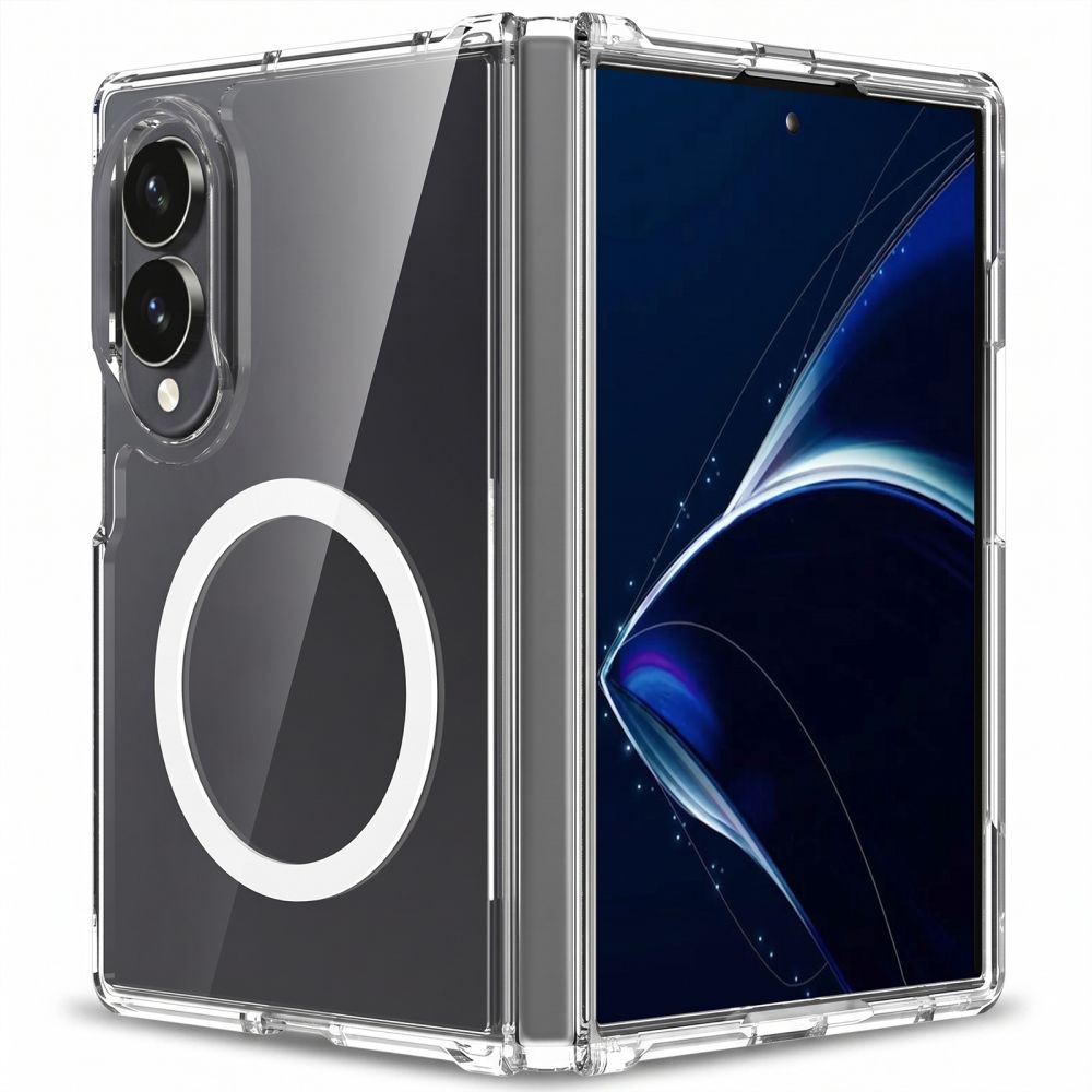 Skaidrus deklas Samsung Galaxy Z Fold 8 Tech-Protect FlexAir Hybrid Magsafe Skaidrus deklas Samsung Galaxy Z Fold 8 Tech-Protect FlexAir Hybrid Magsafe su magnetiniu ziedu