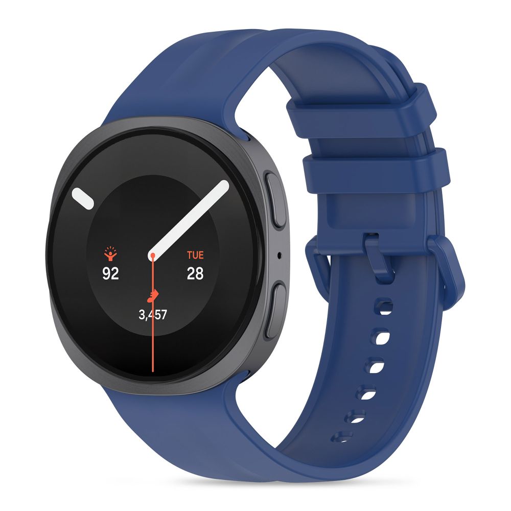 Tamsiai mėlyna apyrankė Samsung Galaxy Watch 8 / 9 / Classic (40 / 44 / 46mm) "TECH-PROTECT SILICONE EVO" Tamsiai mėlyna apyrankė Samsung Galaxy Watch 8 / 9 / Classic (40 / 44 / 46mm) "TECH-PROTECT SILICONE EVO" - Image 1
