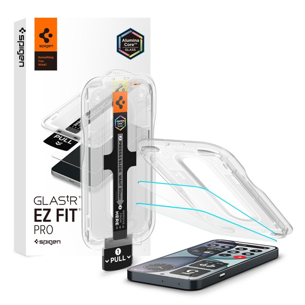 Apsauginis ekrano stikliukas Nothing Phone 4A "SPIGEN GLAS.TR ”EZ FIT PRO AC HD” Apsauginis ekrano stikliukas Nothing Phone 4A "SPIGEN GLAS.TR ”EZ FIT PRO AC HD” - Image 1
