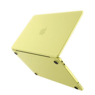 Citrus dėklas MACBOOK NEO 13 2026 spigen airskin švelniai geltonos spalvos