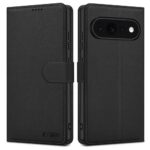 Juodas atverčiamas dėklas Google Pixel 11 / 11 Pro "Tech-Protect Wallet"