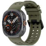Žalia silikoninė apyrankė  SAMSUNG GALAXY WATCH ULTRA 1 / 2 2024-2026 (47 MM) "Tech-Protect Silicone Air"