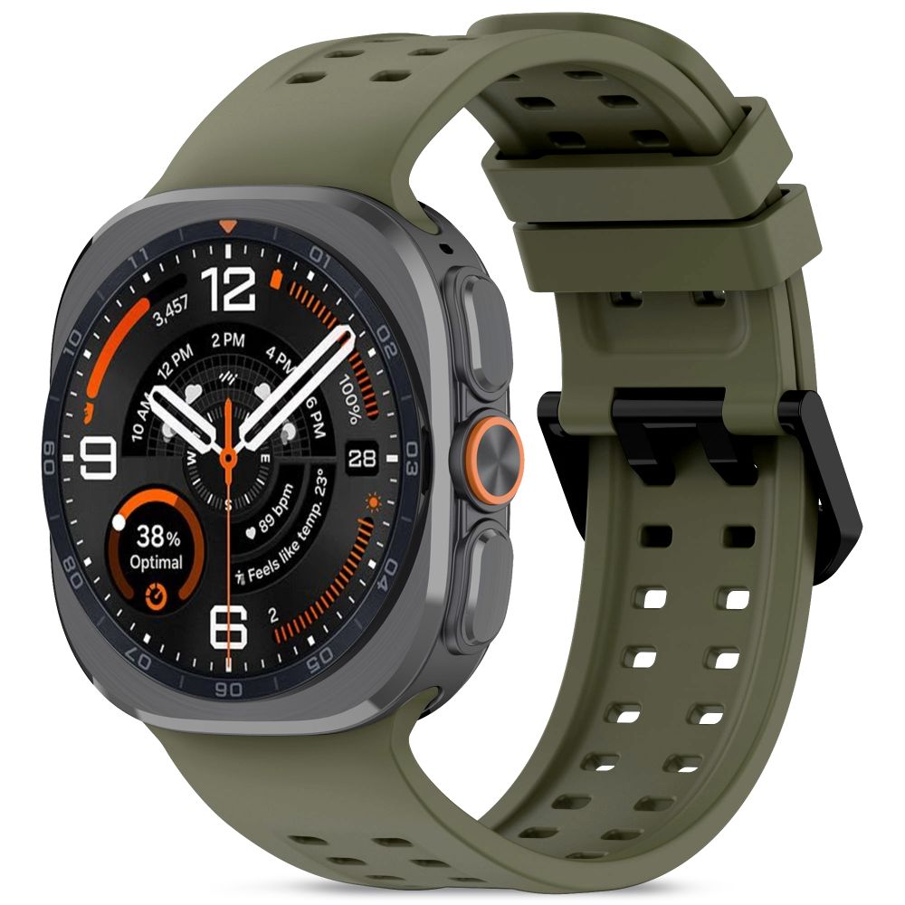 Žalia silikoninė apyrankė SAMSUNG GALAXY WATCH ULTRA 1 / 2 2024-2026 (47 MM) "Tech-Protect Silicone Air" Žalia silikoninė apyrankė SAMSUNG GALAXY WATCH ULTRA 1 / 2 2024-2026 (47 MM) "Tech-Protect Silicone Air" - Image 1