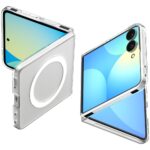 Skaidrus-baltas dėklas Samsung Galaxy Z Flip 8 "Spigen Airskin Magsafe"