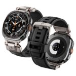 Juoda apyrankė SAMSUNG GALAXY WATCH ULTRA 1 / 2 2024-2026 (47 MM) "Spigen Durapro Armor"