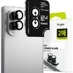 Juodas apsauginis kameros stikliukas Samsung Galaxy Z Fold 8 "Ringke Camera Frame Protector 2-Pack"
