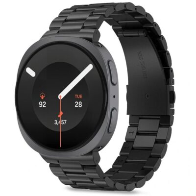 Juoda apyrankė SAMSUNG GALAXY WATCH 8 / 9 / CLASSIC (40 / 44 / 46 MM)