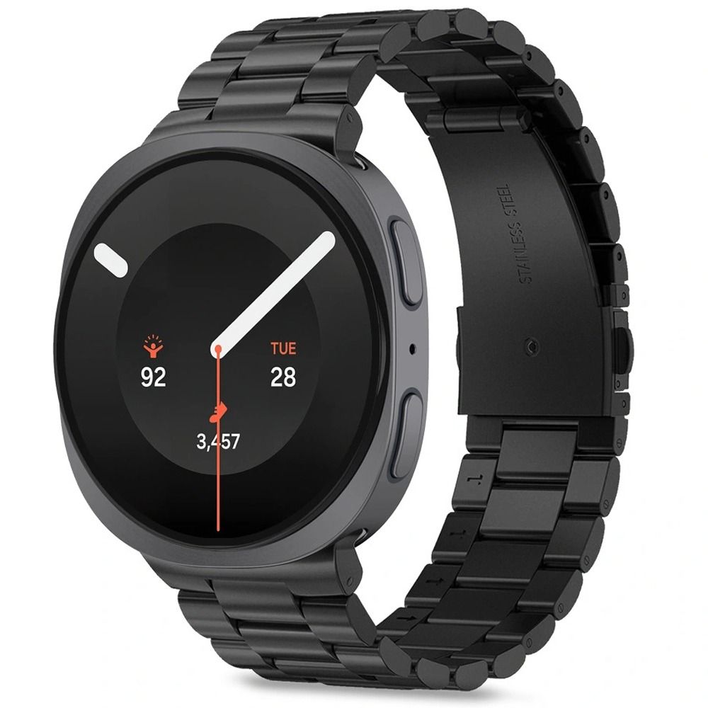 Juoda apyrankė SAMSUNG GALAXY WATCH 8 / 9 / CLASSIC (40 / 44 / 46 MM) "Tech-Protect Stainless" Juoda apyrankė SAMSUNG GALAXY WATCH 8 / 9 / CLASSIC (40 / 44 / 46 MM)