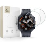 Skaidrus apsauginis stiklas SAMSUNG GALAXY WATCH ULTRA 2 2026 (47 MM) "TECH-PROTECT GLASS FIT+ 2-PACK"