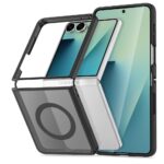 Juodas matinis dėklas Samsung Galaxy Z Flip 8 "Tech-Protect Magmat Magsafe"