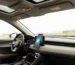 Patogus Magsafe laikiklis pritvirtintas automobilyje ant prietaisų skydelio