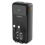 Juoda išorinė baterija Power Bank Dudao K15 Max 22.5W 30000mAh