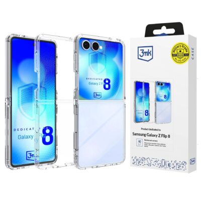Skaidrus dėklas Samsung F776 Z Flip 8 "3mk Armor"