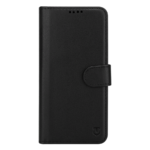 Juodas atverčiamas dėklas Tactical Field Notes telefonui Motorola Edge 70 Pro