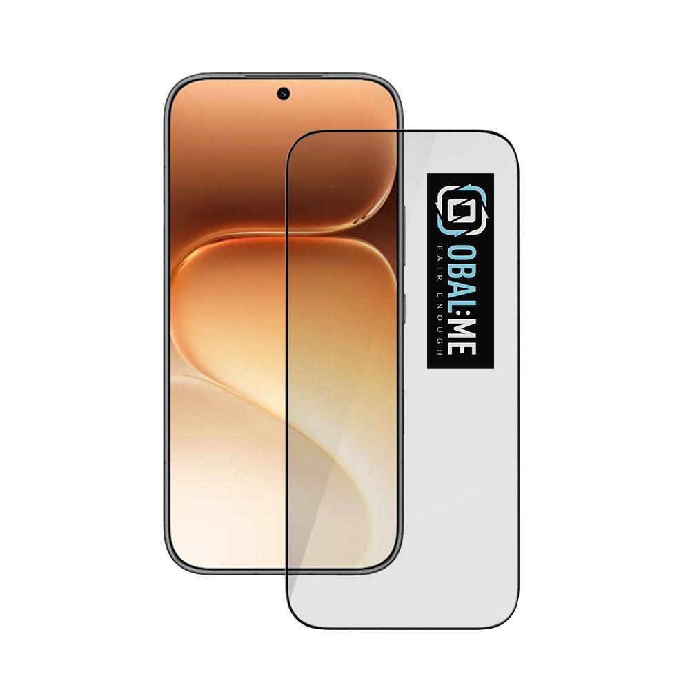 Juodas apsauginis ekrano stikliukas Honor 600 Pro "OBAL:ME 5D Glass Screen Protector" Juodas apsauginis ekrano stikliukas Honor 600 Pro "OBAL:ME 5D Glass Screen Protector" - Image 1