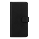 Juodas atverčiamas dėklas Tactical Field Notes telefonui Xiaomi 17T