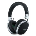 Juodos belaidės ausinės "Lacoste Petit Pique ENC Wireless Earphones"