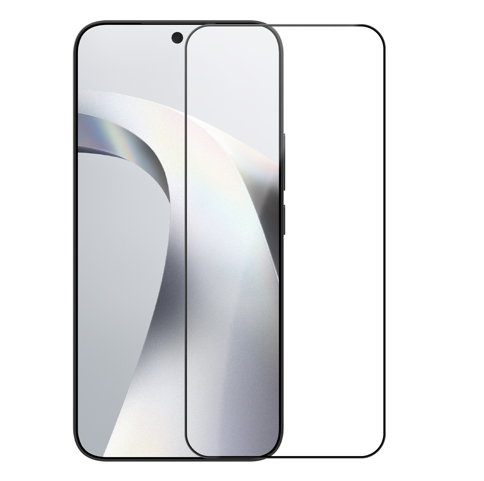Juodas apsauginis grūdintas stiklas Nillkin Tempered Glass 2.5D CP+ PRO telefonui Xiaomi 17T Pro Juodas apsauginis grūdintas stiklas Nillkin Tempered Glass 2.5D CP+ PRO telefonui Xiaomi 17T Pro - Image 1