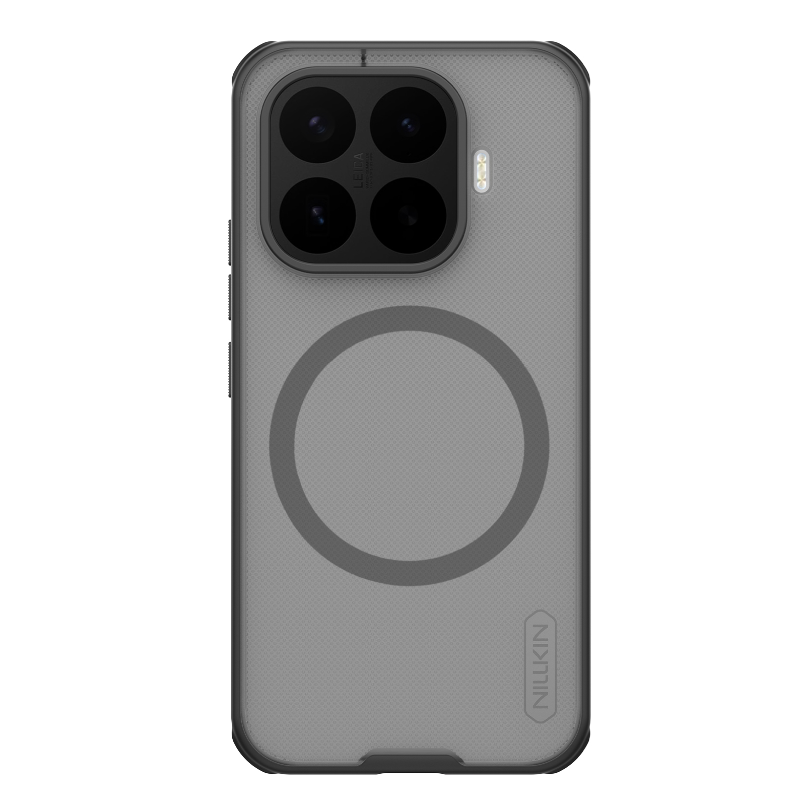 Juodas-skaidrus dėklas Nillkin Super Frosted PRO Magnetic telefonui Xiaomi 17T Juodas-skaidrus dėklas Nillkin Super Frosted PRO Magnetic telefonui Xiaomi 17T - Image 1