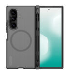 Skaidrus-juodas dėklas Samsung Galaxy Z Fold 8 Ultra "Nillkin Super Frosted FOLD Magnetic Pen Slot"