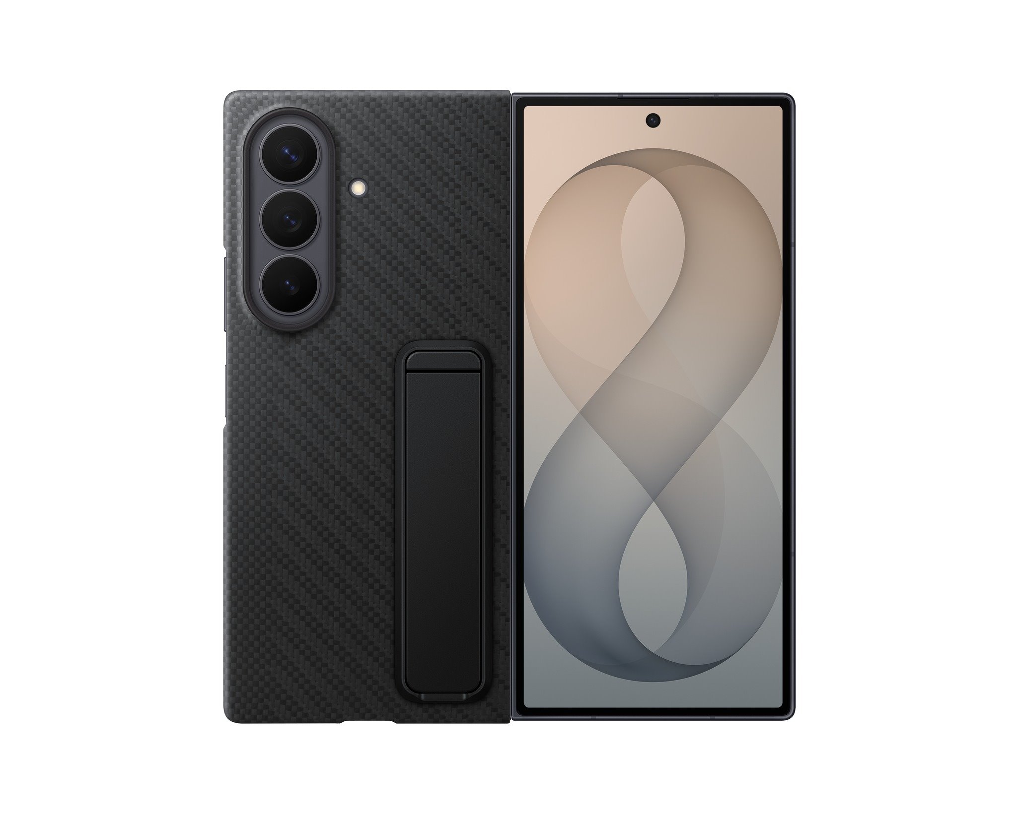 Juodas originalus dėklas Samsung Galaxy Z Fold 8 Ultra "EF-XF971SBE Carbon" Juodas originalus dėklas Samsung Galaxy Z Fold 8 Ultra "EF-XF971SBE Carbon" - Image 1