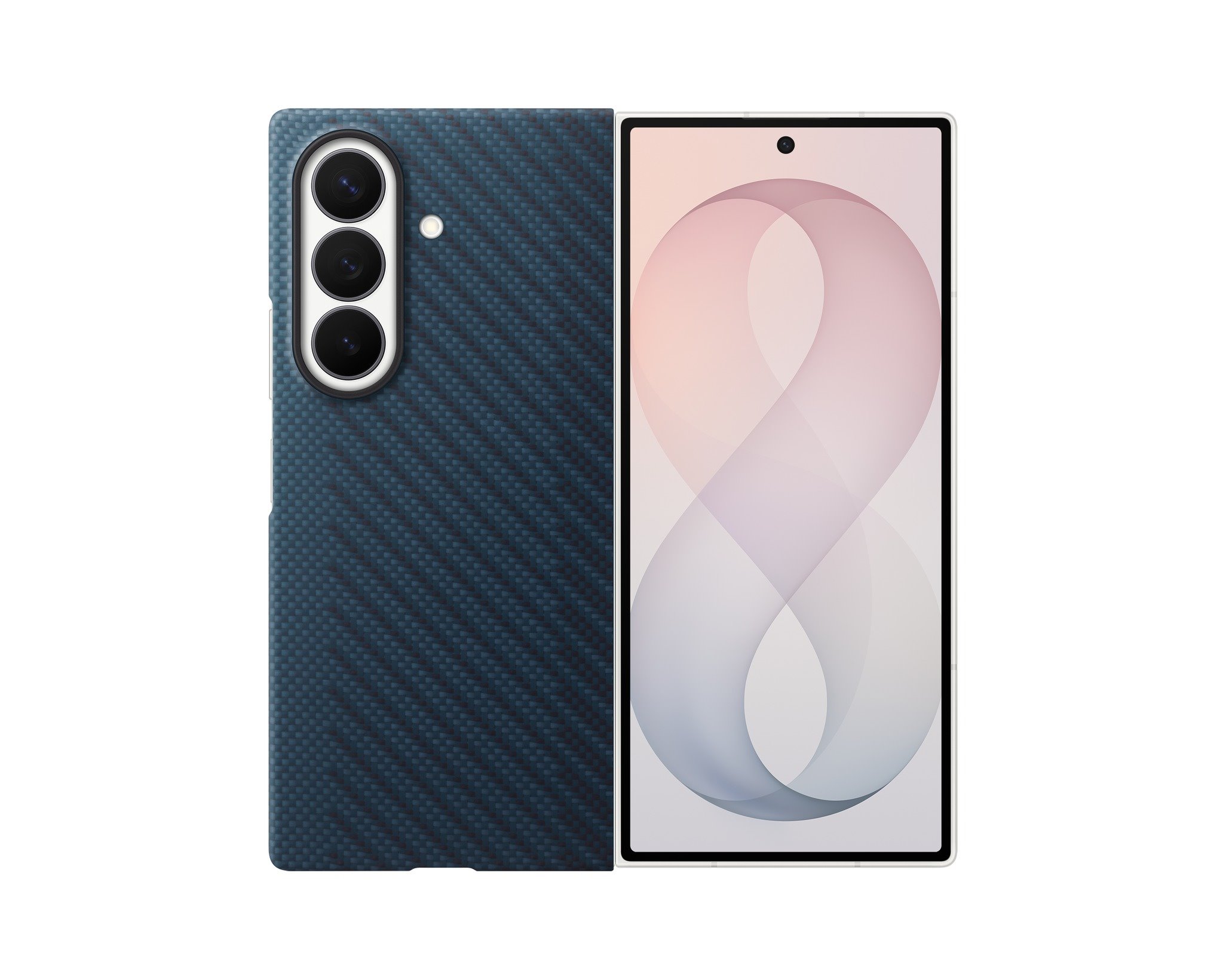 Tamsiai mėlynas originalus dėklas Samsung Galaxy Z Fold 8 Ultra "EF-KF976SNE Carbon Magnet" Tamsiai mėlynas originalus dėklas Samsung Galaxy Z Fold 8 Ultra "EF-KF976SNE Carbon Magnet" - Image 1
