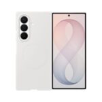 Baltas originalus dėklas Samsung Galaxy Z Fold 8 Ultra "EF-EF976CWE Silicone Magnet Cover"