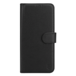 Juodas atverčiamas dėklas Tactical Field Notes telefonui Vivo V70 Lite