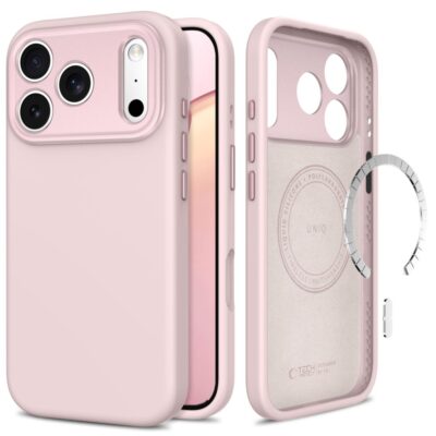 Rausvas dėklas Iphone 17 Pro / 18 Pro