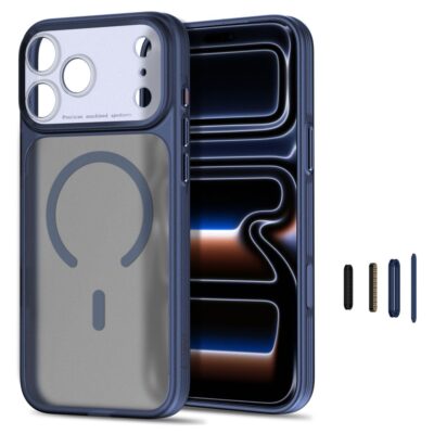 Tamsiai mėlynas dėklas Iphone 17 Pro Max / 18 Pro Max – nuotrauka 2