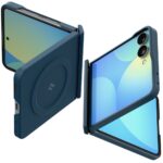 Mėlynas dėklas Samsung Galaxy Z Flip 8 "Spigen Airskin Aramid Magsafe"