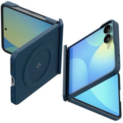 Mėlynas dėklas Samsung Galaxy Z Flip 8
